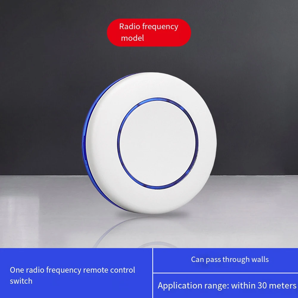 Lazy Switch Smart Light Switch Anti-Interference Design Compact Size Hassle-Free Installation Long Range Operation