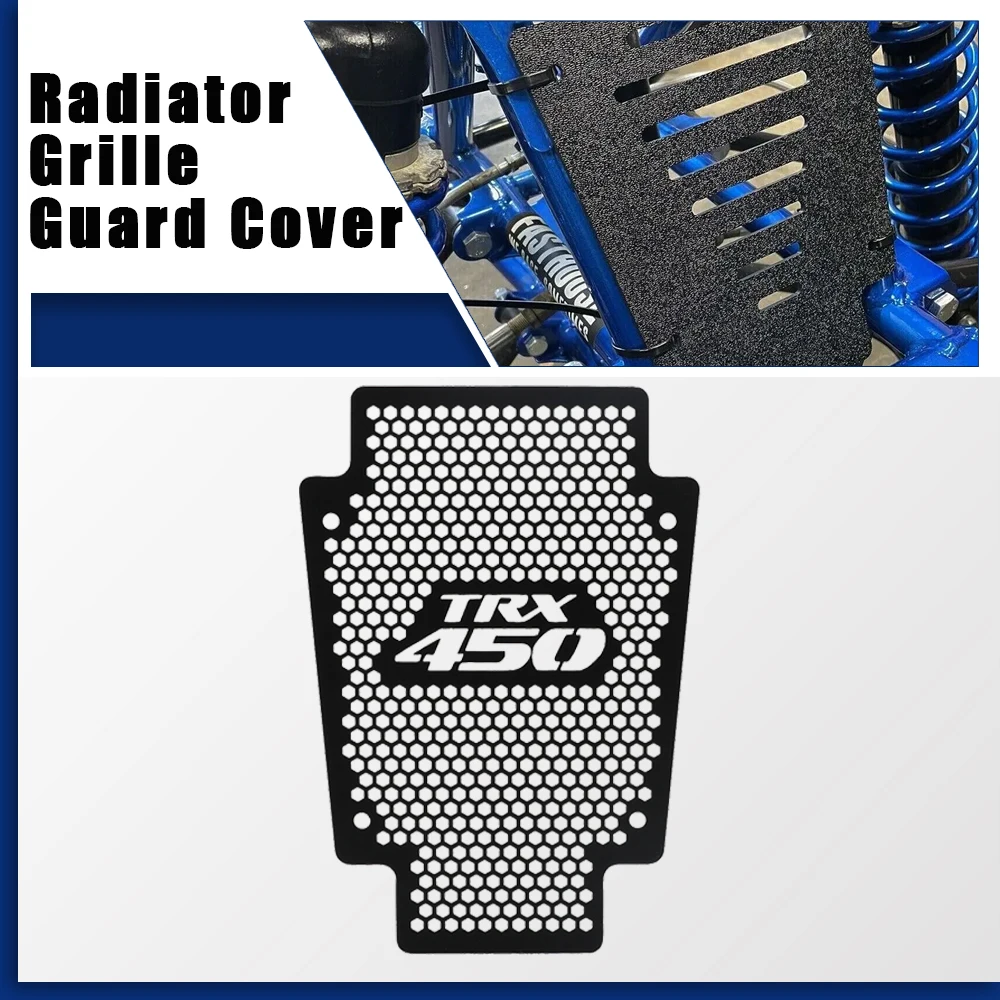 

Motorcycles Cooler Radiator Stabilizer Roost Guard Protection Radiator Guard For Honda TRX450R 2004 2005 2006 2007 2008 TRX450ER