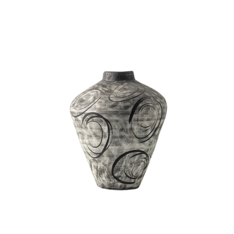 

Chinese ink ceramic vase