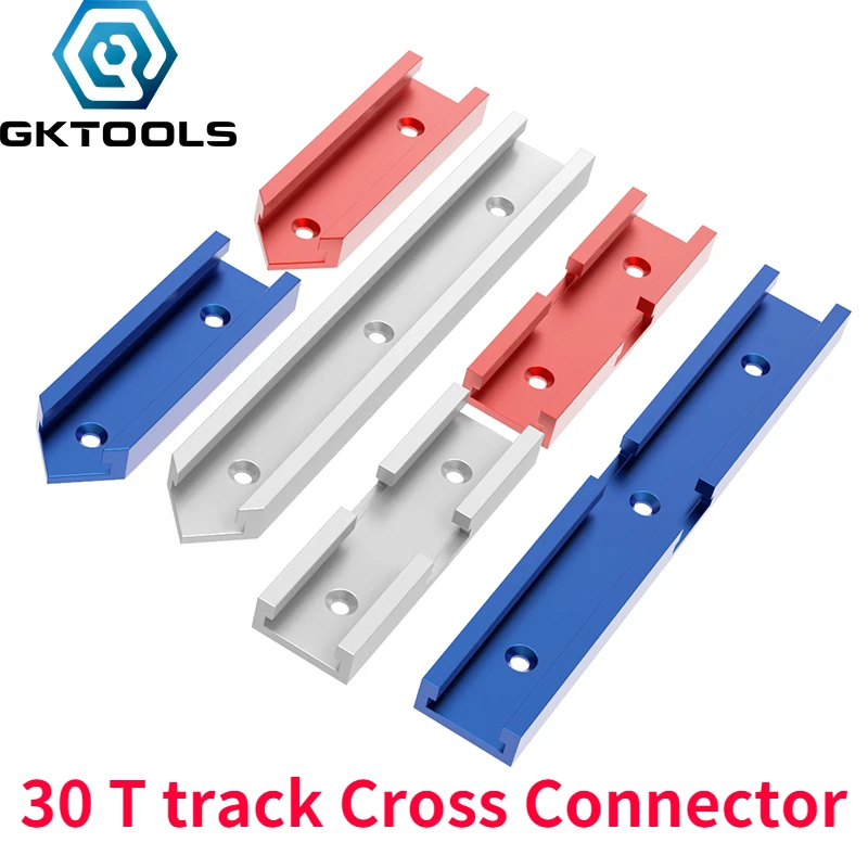 Woodworking Chute T Slot Cross Connector Track Miter Gauge Guide Rail Circular Saw Flip Table Table Track Intersection Parts