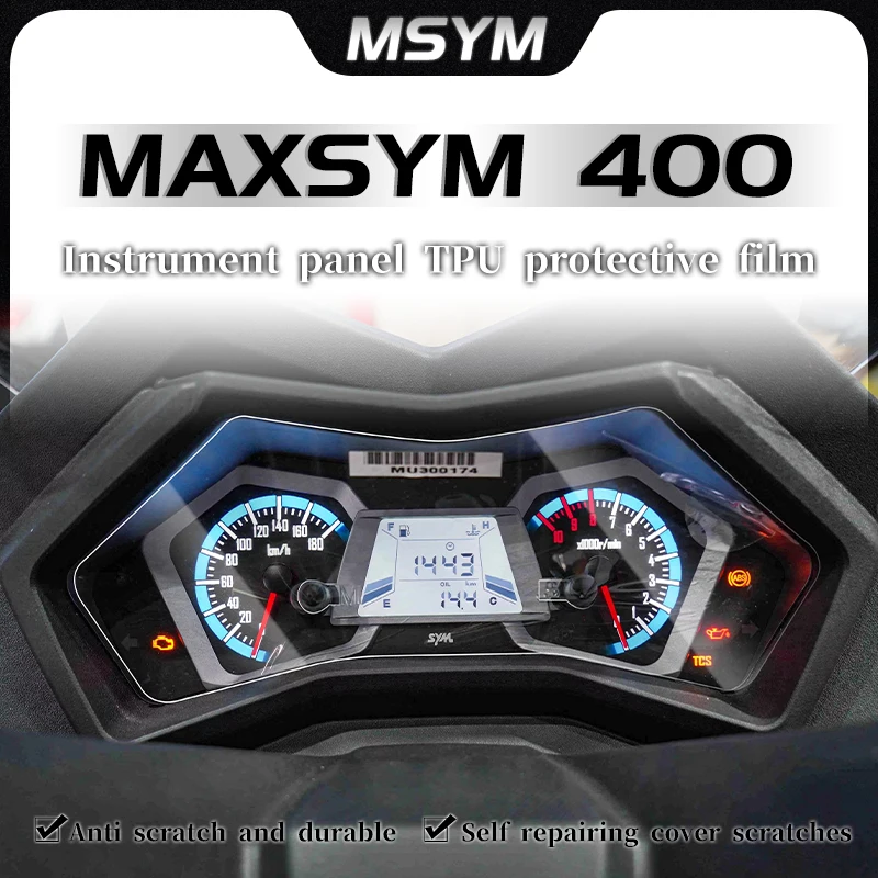 

Motorcycle Cluster Scratch Screen Protection Film Screen Protector Accessories For SYM MAXSYM400 MAXSYM 400