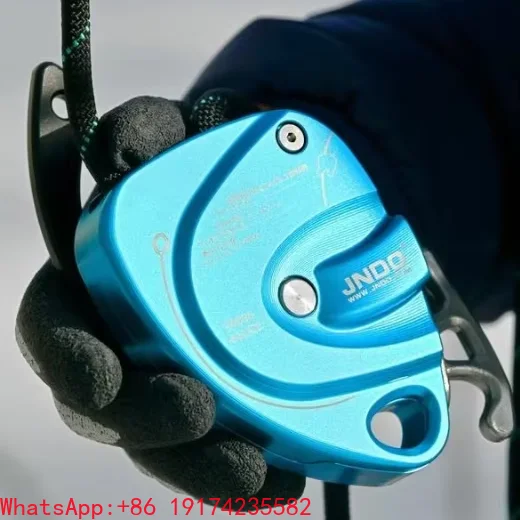 Electric Lift and Slow-Descent Device Rescue Climbing Rope Fall Protection Device Pulley High-Altitude Work