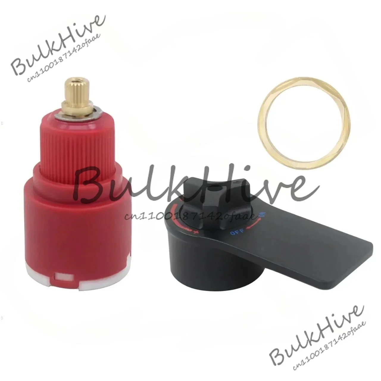 

For Thermostatic Shower Valve Cartridge Accessories with Brass Key 1pcs Shower Pressure Balance Cartridge