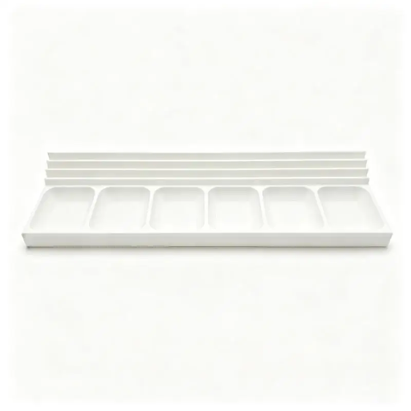 6 Grids Board Game Card Storage Tray Multi Compartment Game Piece Organizer Holder For Tabletop Gaming Component Sorting