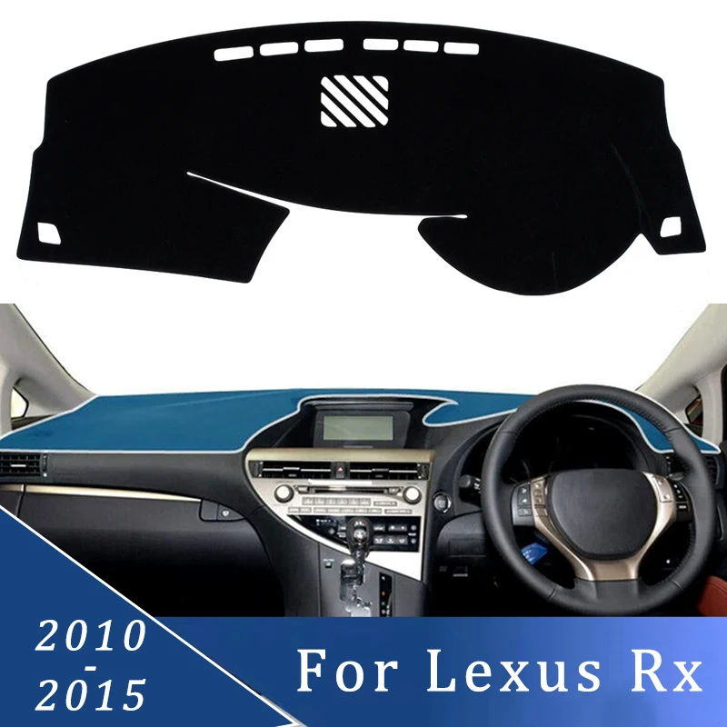 

Крышка приборной панели автомобиля, коврики от солнца, избегайте световых накладок, защитная приборная панель для моделей Lexus Rx 2010-2015, автомобильные аксессуары