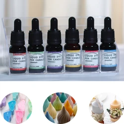 10ml/bottle Aromatherapy Candle Oil soluble Liquid Dye Special Pigment DIY Homemade Candle Soybean Wax Pigment