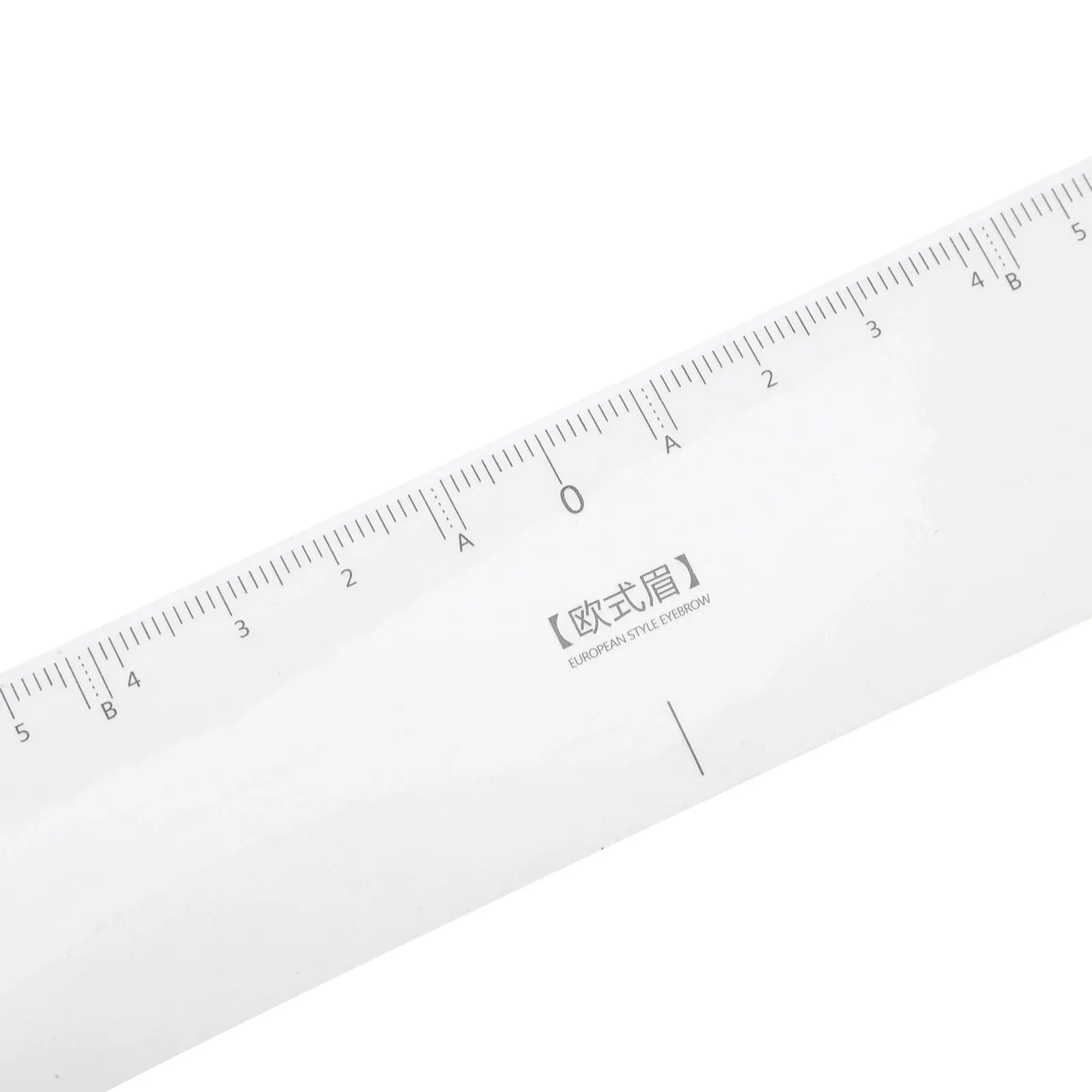 눈썹 측정 스티커 50개, 눈썹 모양 디자인용 측정 도구, 눈썹 위치 지정 가이드