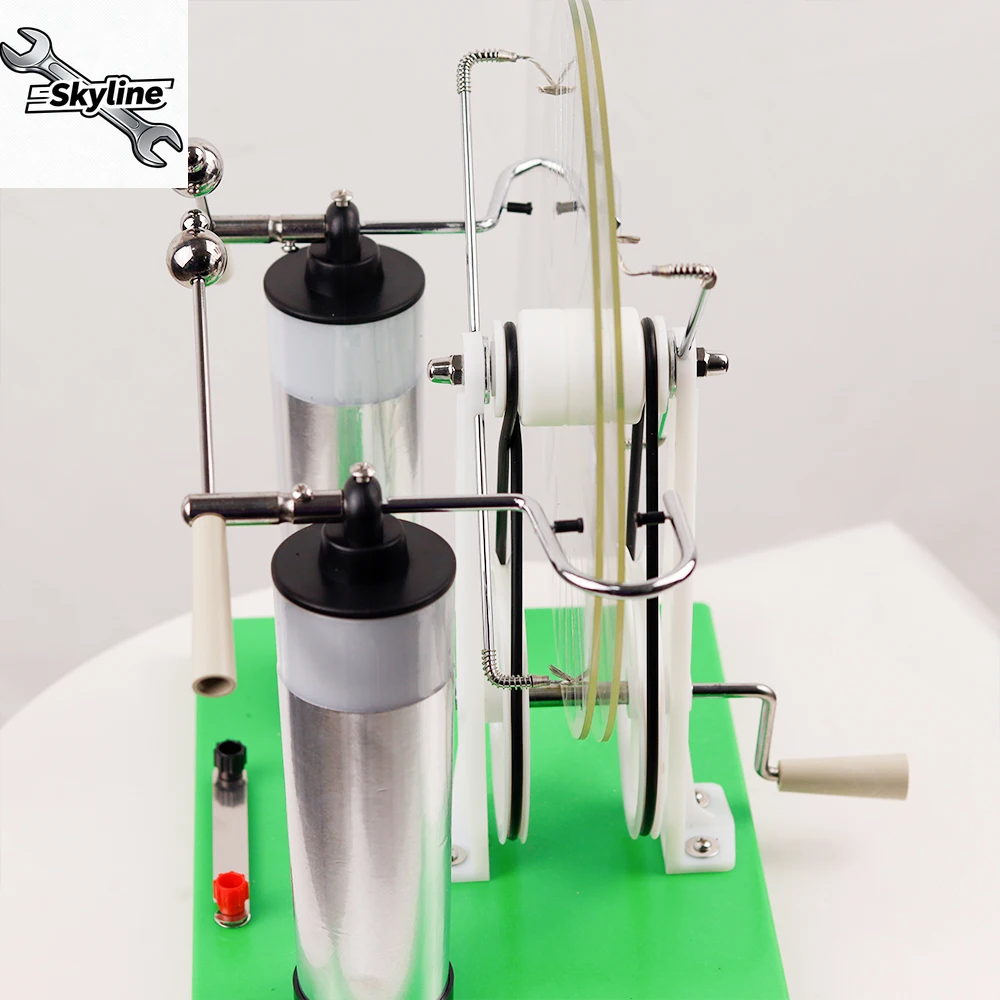 Máquina estática física gerador eletrostático equipamento experimental de eletricidade