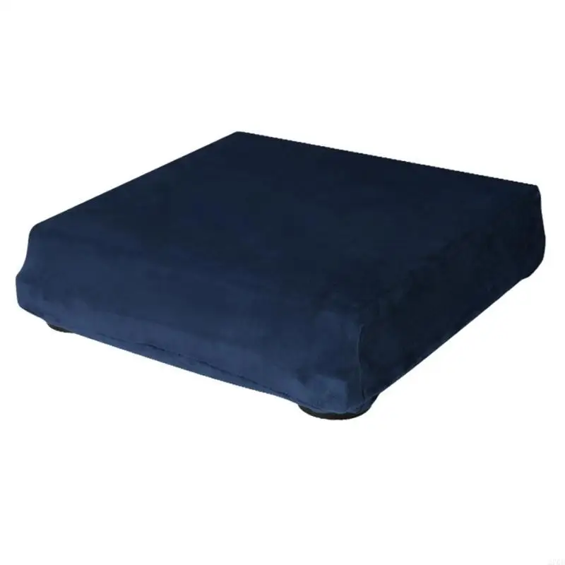 탄성 바닥이있는 AT-LP60XBT 턴테이블 플러시 패브릭을위한 가벼운 먼지 덮개