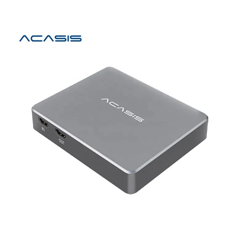 

ACASIS 4K60 USB4.0 External Video Capture Card stream and record in 4K60Hz ultra-low latency up to 240fps for live streaming