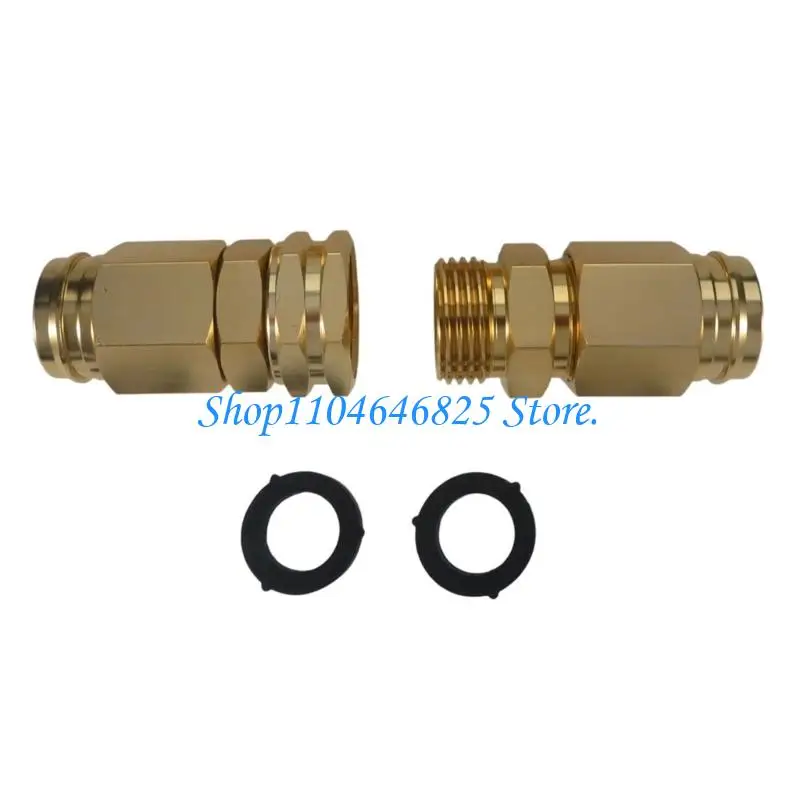Garden Hose Fitting Set, 5/8 Hose Repair Connector for Daily Watering Use