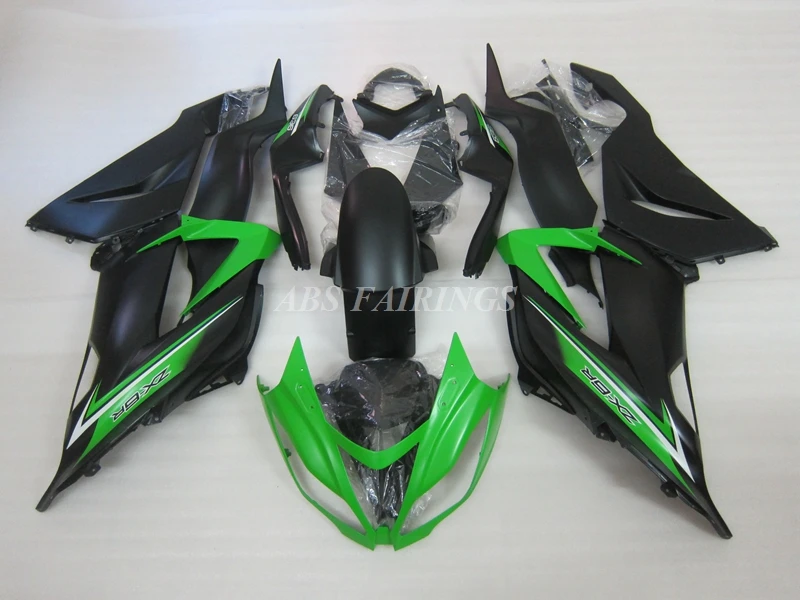 New ABS Fairings Kit Fit For KAWASAKI ZX-6R 13 14 15 16 17 ZX6R 636 2013 2014 2015 2016 2017 2018 Bodywork Set Green Matte