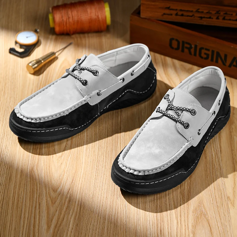 Big Size 38-46 Outdoor Casual Shoes for Men Tenis Masculino Luxus Designer Dress Shoes Trend Driving Shoes Loafers Free Shipping