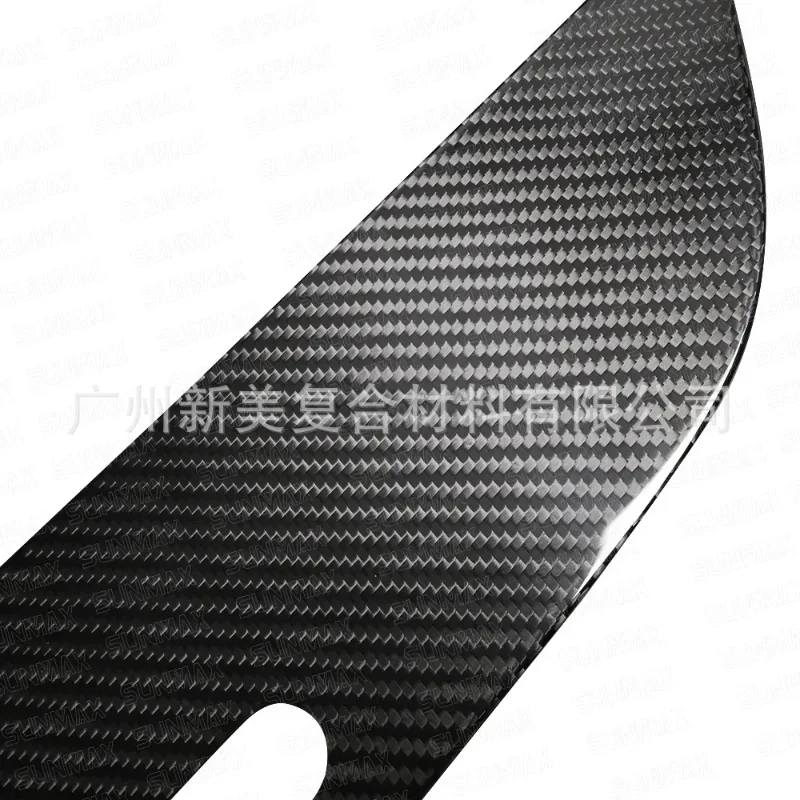 

For Mercedes-Benz A-Class For AMG CLA Real Dry Carbon Fiber Interior Door Panel Decoration Patch Modification Accessories