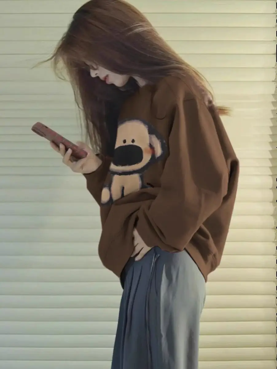 

Женская уличная одежда на молнии, удобная тенденция на молнии, простая одежда унисекс с круглым вырезом в стиле Харадзюку, женская пара в стиле панк-рок