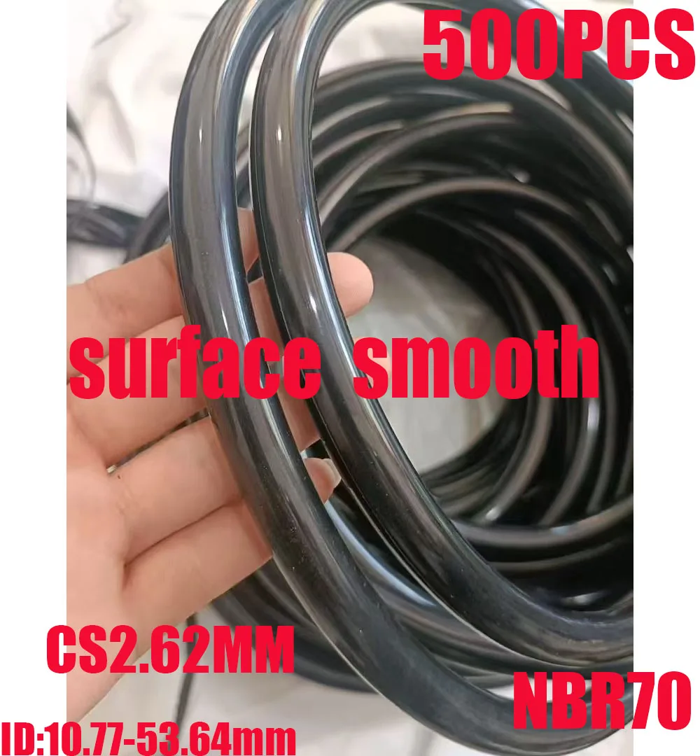 

USA STD AS568111-138 500PCS NBR70 O ring gasket CS2.62 ID10.77 12.37 13.94 15.54 17.12 18.72 28.24 29.82 31.42 32.99 to 53.64mm