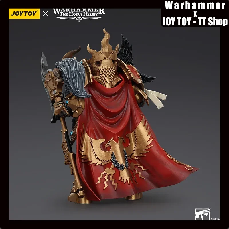 JOY TOY - Warhammer 1/18 40k Constantin Valdor, Capitão-Geral dos Adeptus Custodes durante a Heresia Horus - Figura de ação