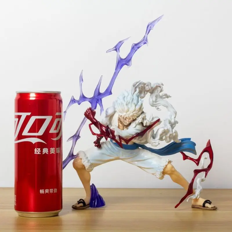 Figura Sun God Gear 5 Nika rufy Action Figure Gk Thunderbolt Monkey D rufy Model Pvc collezione di giocattoli da collezione modalità ornamento