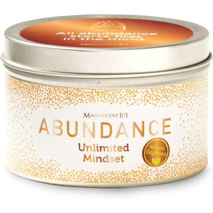 Свеча для размазывания беспокойства, 6 унций, соевый воск, 35 часов ожогов, наполненная лимонным розмарином, сандаловым деревом, денежная свеча для энергии C