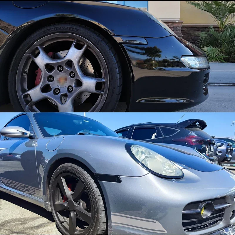 2PCS Side Marker Light  Housings For Porsche 987 Cayman Boxster 911 997 Carrera Turbo GT3 GT2 ‎Replace Original Reflector Lamp A - view 5