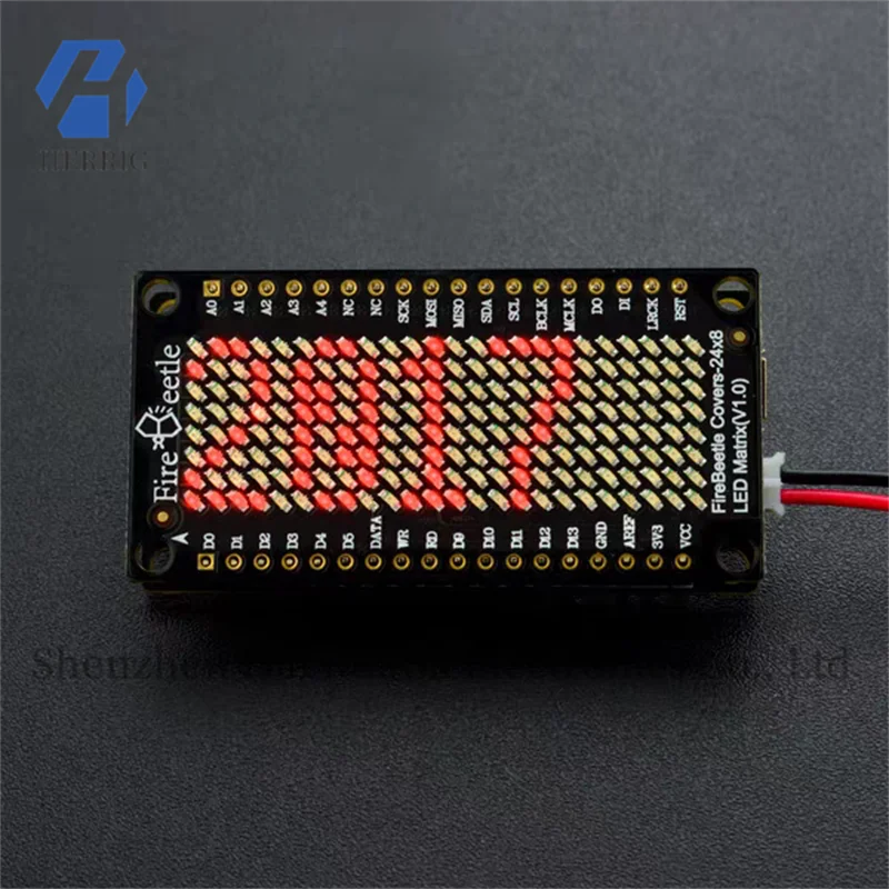 

Genuine original DFRobot FireBeetle 24 × 8 LED Dot Matrix Screen (Red)