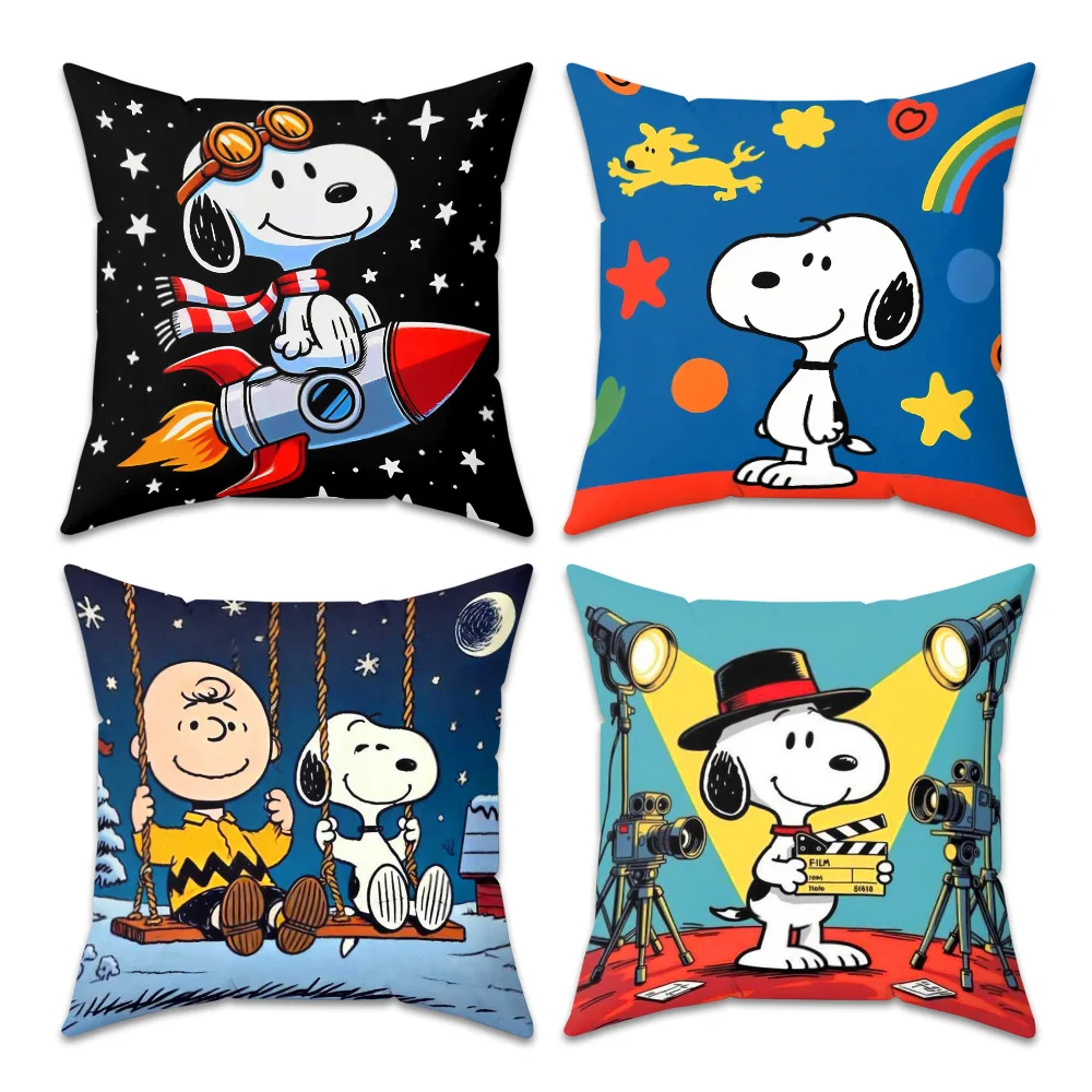 SN-snO-opys Fundas decorativas para cojines, fundas para cojines de sala de estar, artículos de decoración para el hogar, fundas para almohadas, regalos personalizados