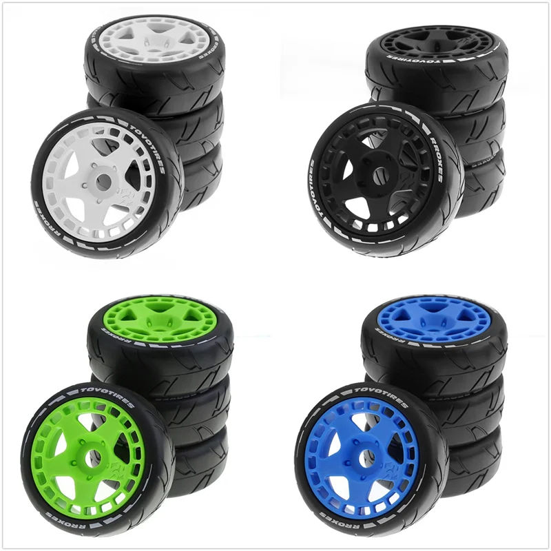 

MYMF-105Mm 1/8 Scale RC Off Road Buggy Tires Wheel 17Mm Hex For ARRMA Typhon Redcat Team Losi Kyosho VRX HPI HSP Hobao