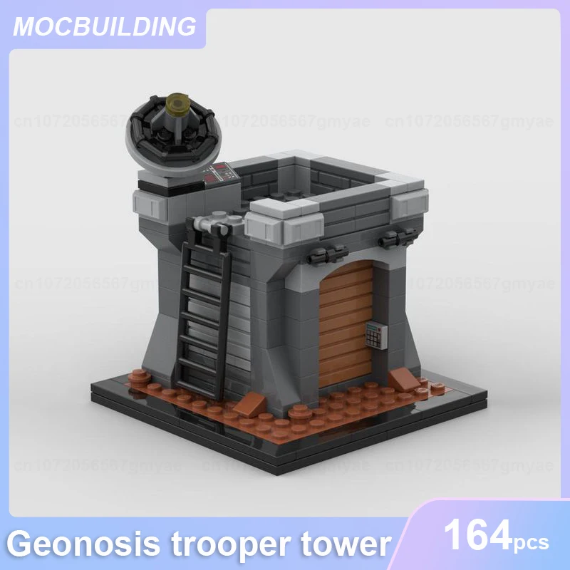 Hoth Base o Rock View o Trooper Tower o Field Patrol Diorama MOC Building Blocks Assemblare Mattoni Dispaly Modello Giocattoli Regali