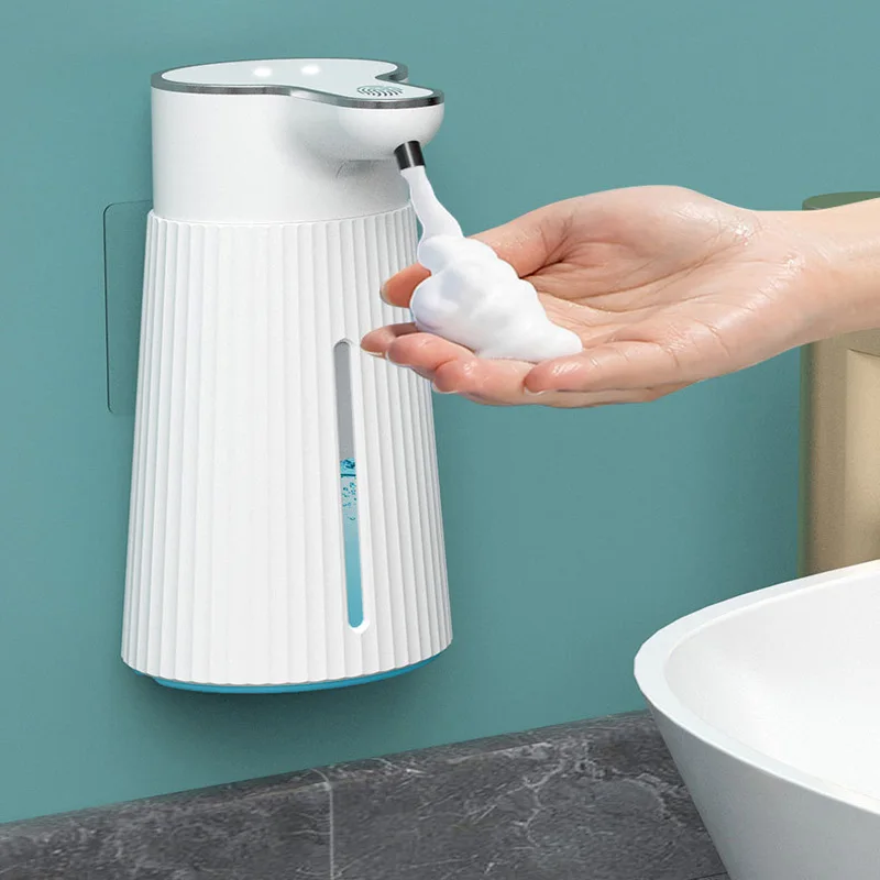 Auto Induction Hand Washing Soap Dispenser Intelligent Foam Wall Mounted Desktop Infrared Sensor Rechargeable Soap Foam Machine