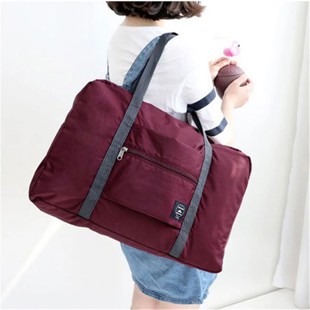 Sac de voyage grande taille pour femme, bagage polyvalent, portable, pliable, sac de sport, 2023