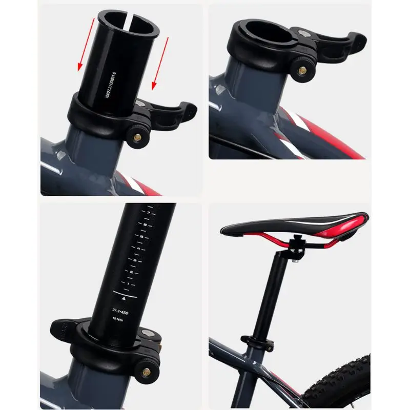 Aluminum Alloy Seatpost Tube Conversion Adapter Seatpost Sleeve Convert 22.2 25.4 27.2 28.6 30.4 31.6