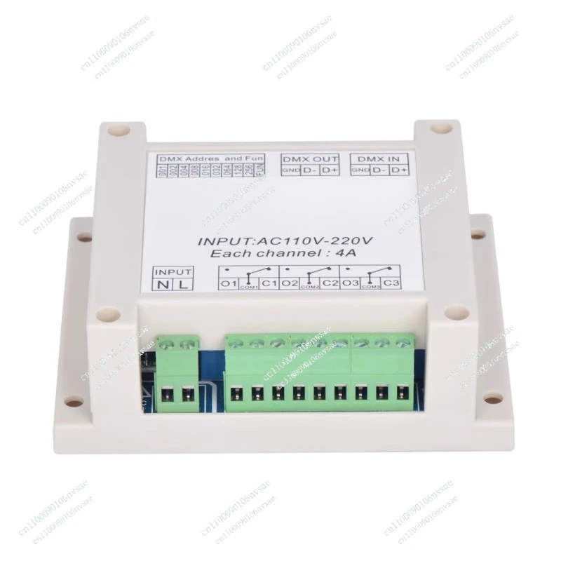 

LED 3CH new DMX512 decoder 110-220V 4A 3-channel relay LED driver accessories