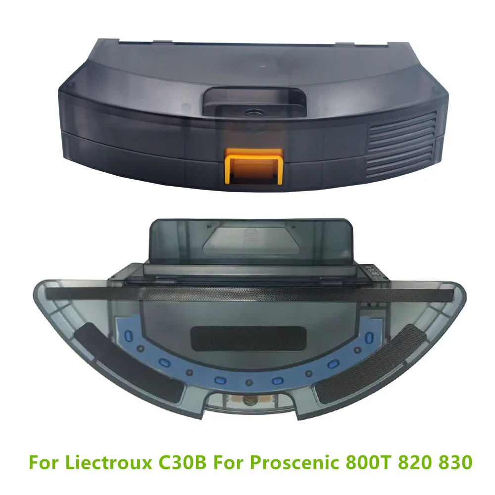 For Proscenic 800T 820 830 Water Tank Dustbin Dust Box For Liectroux C30B Robot Vacuum Cleaner Parts