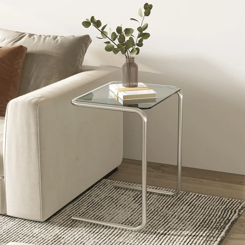 

DG4 Detachable modern Nordic small coffee table living room creative side table simple glass side table light luxury coffee