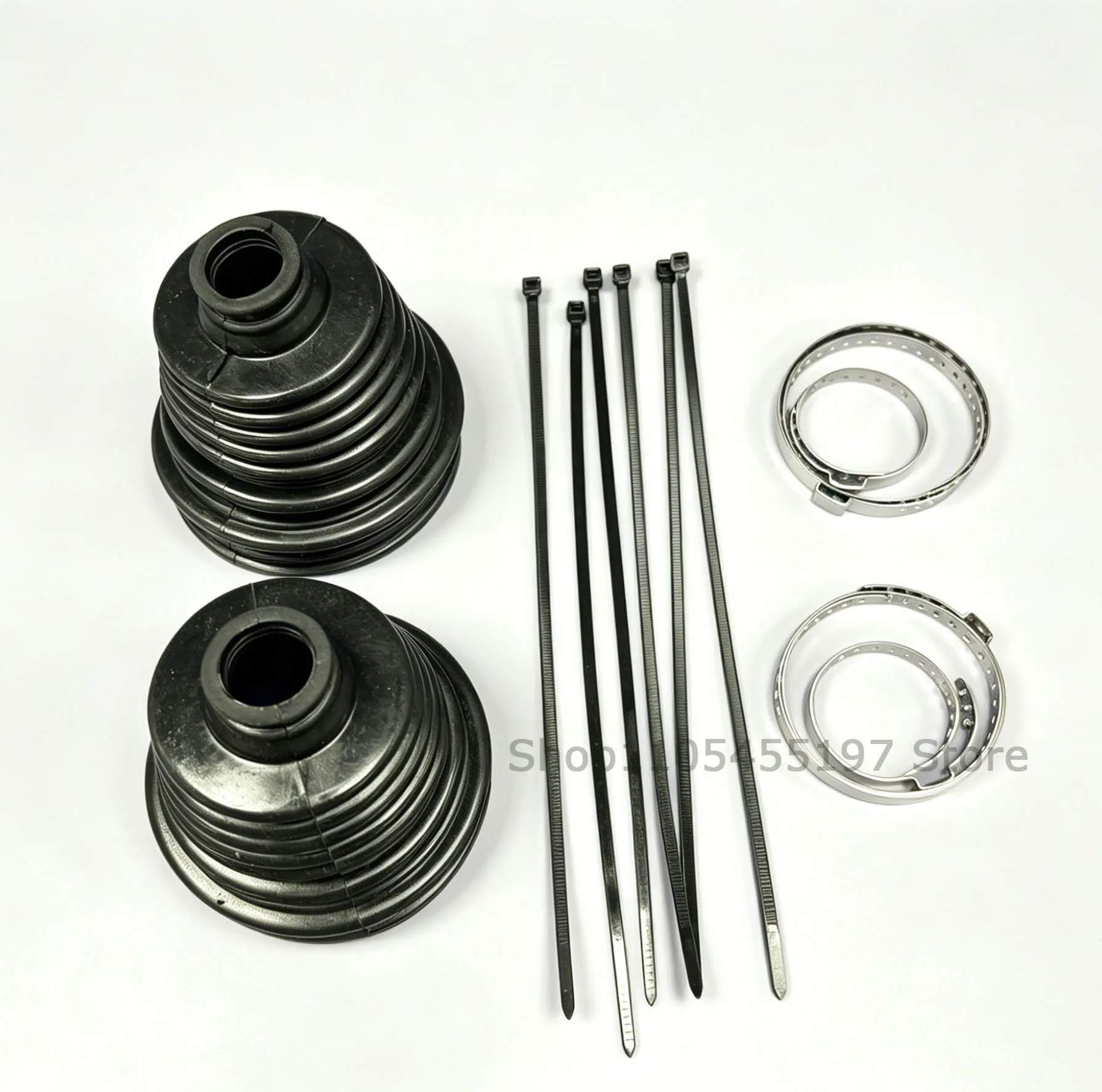 Car Ball Cage Dust Boot Front Half Shaft Universal CV Jacket Split Silicone Constant Velocity Track Connector Kit Replacement
