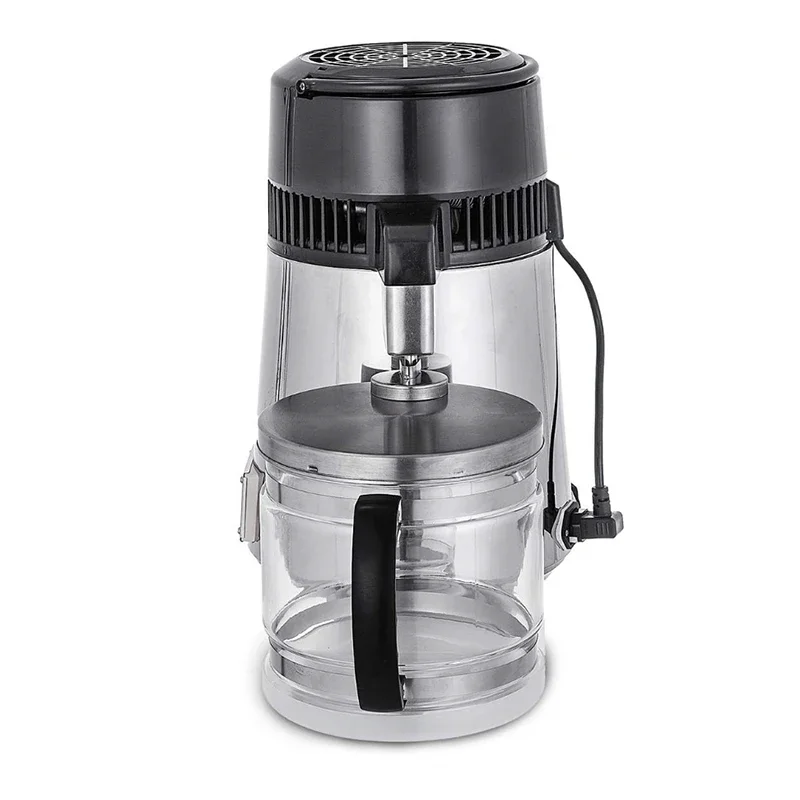 Distilled Water Machine Household Water Purifier Laboratory Automatic 304 Stainless Steel 4L Water Purifier
