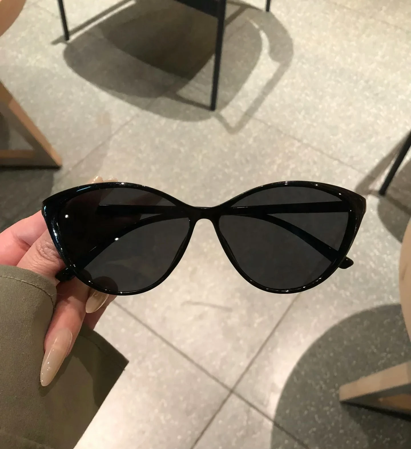 2025 Lady Cat-Eye Sunglasses High-End Acetate Petite Frame UV400 ProtectionWomen’s Shades Fashion Sunglasses