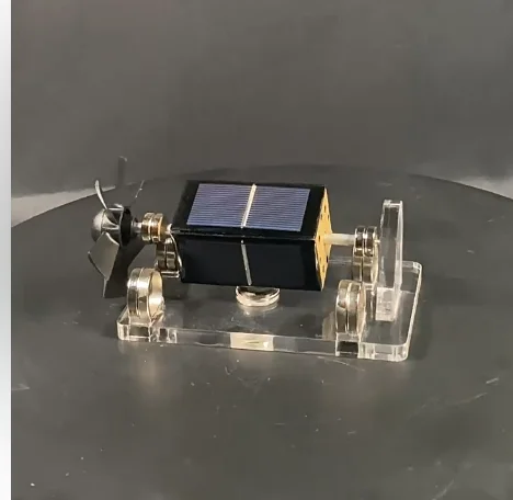 Scientific Magnetic Levitation Solar Motor Creative Tech Floating Ornament Handmade Gift Desk Decoration Educational Model