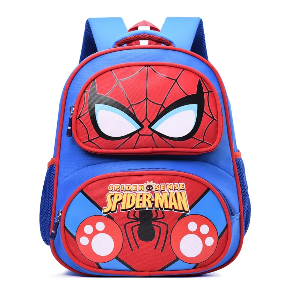 새로운 스파이더 맨 패턴 유행 대용량 학생 Schoolbag 어린이 같은 잘 생긴 영웅 캐릭터 크리 에이 티브 배낭 선물