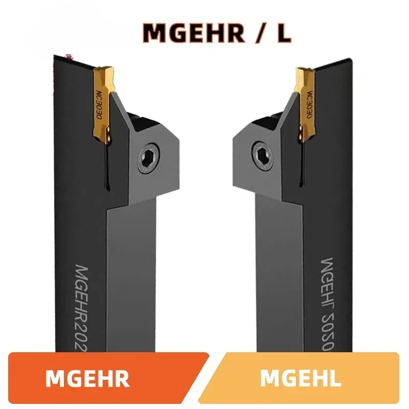 

CNC Lathe Holder External Turning Tools MGEHR1010 MGEHR1616 2 Holder Tool Notch Interior Tool Holder Material Metal Lathe