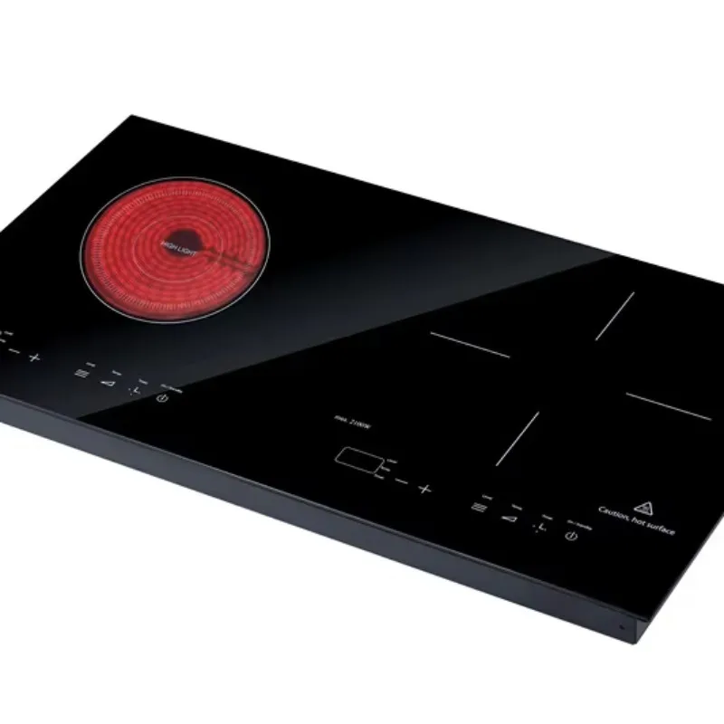 Airo Home Appliances Build-In Induction Cooker Combined Double Burners Induction and Cooker