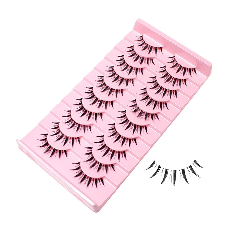 ขนตาปลอม 10 คู่ที่ให้ความรู้สึกเป็นธรรมชาติ ขนตาโปร่งใส บางเฉียบ และมีเอฟเฟกต์ 3 มิติหลายชั้น