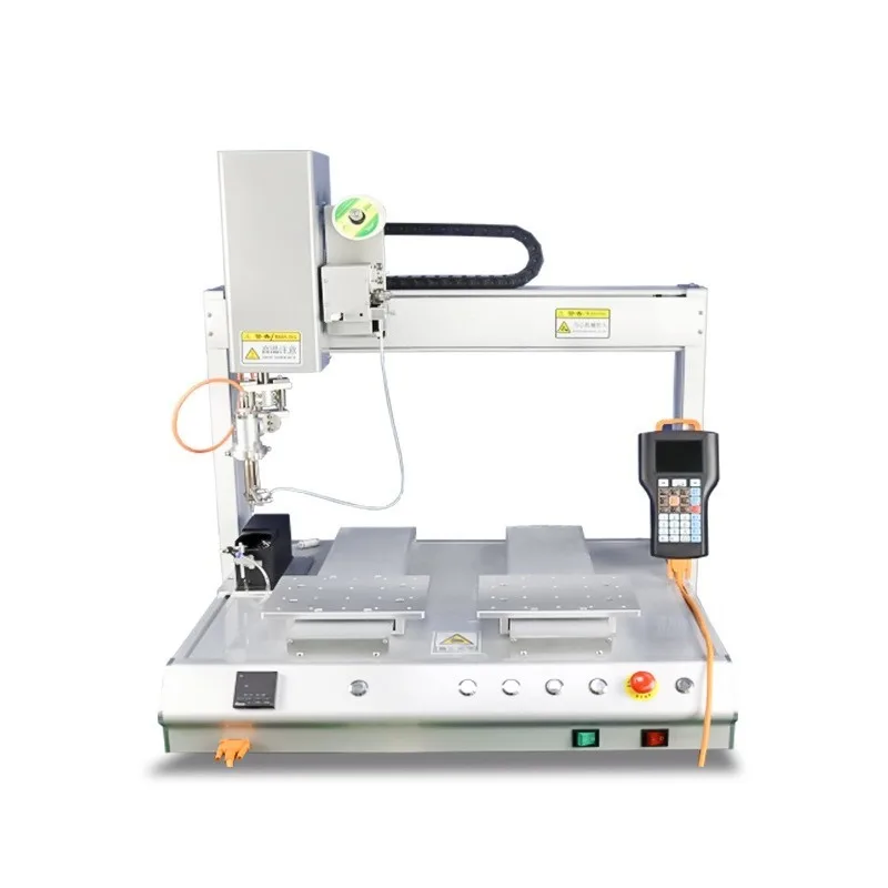 Double station automatic high-speed welding machine 360 ° rotation multi-angle, automatic welding