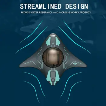 Mini barca telecomandata WIFI con sei collegamenti controllati da app, trasmissione in tempo reale, telecamera subacquea, foto, video, telecomando visivo 6 best sales telecamera per barche - №2