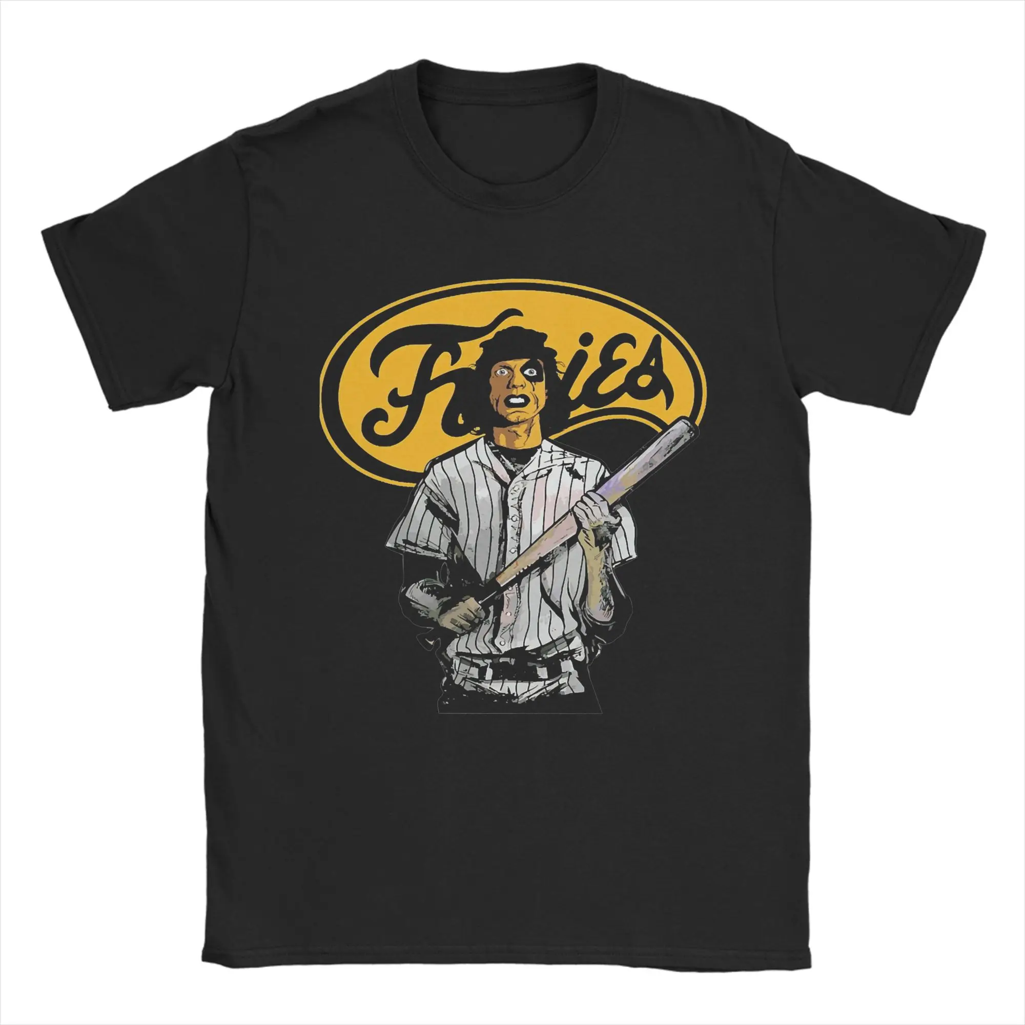 

The Warriors Baseball Furies Movies Tshirts Men Cotton Top Tee Printed Round Neck Short Sleeve