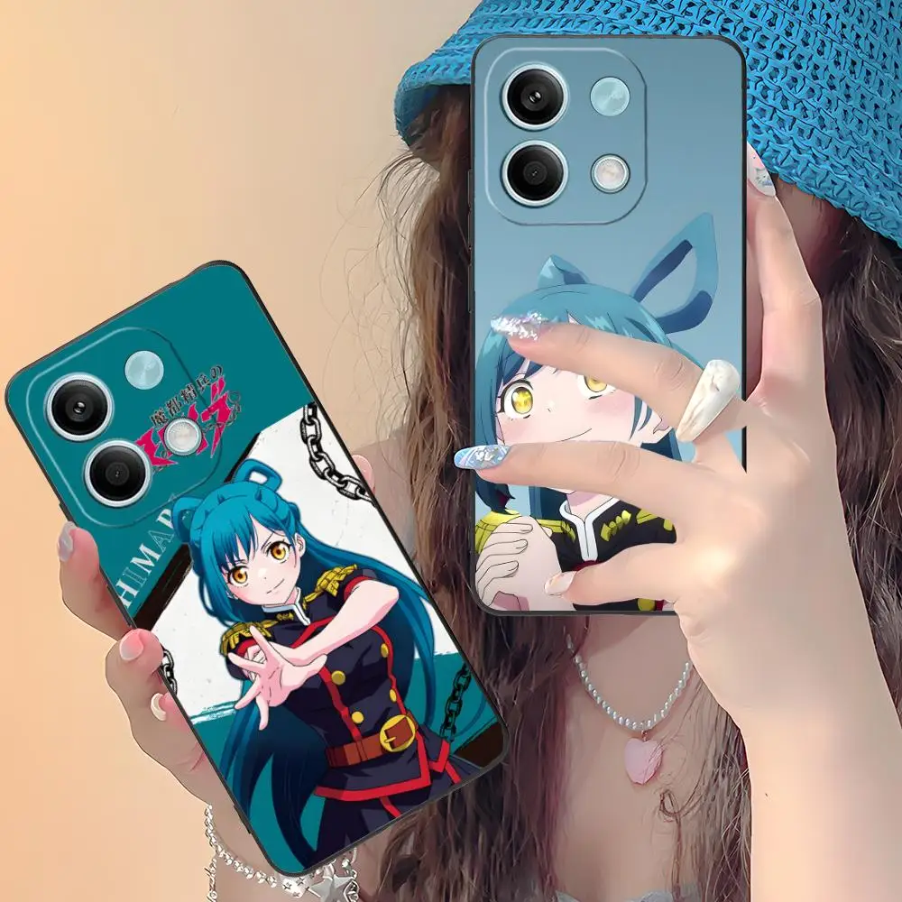 حافظة هاتف Mato seihei no slave Himari لهاتف Xiaomi Redmi 14 13 12 A5 3 2 1 C Plus 4G 5G غطاء مطبوع ملون فاخر جدًا #5