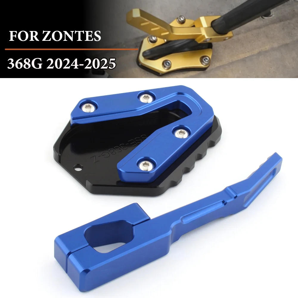 

FOR ZONTES 368G 368 G 2024-2025 Motorcycle Accessorie Kickstand Enlarge Side Stand Extension Support
