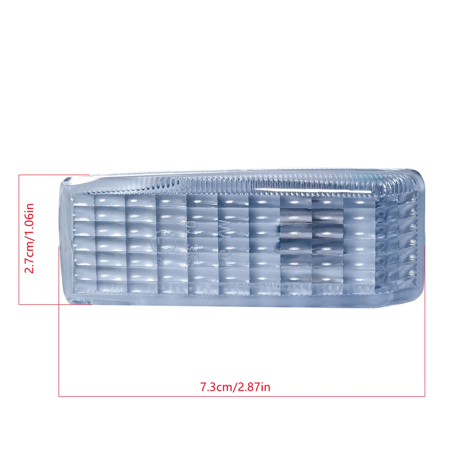 For Mercedes-Benz 190 W201 C-CLASS W202 S-CLASS W140 SL-CLASS R129 E-CLASS W124 Side Marker Lights Turn Signal Lamp Cover 1set