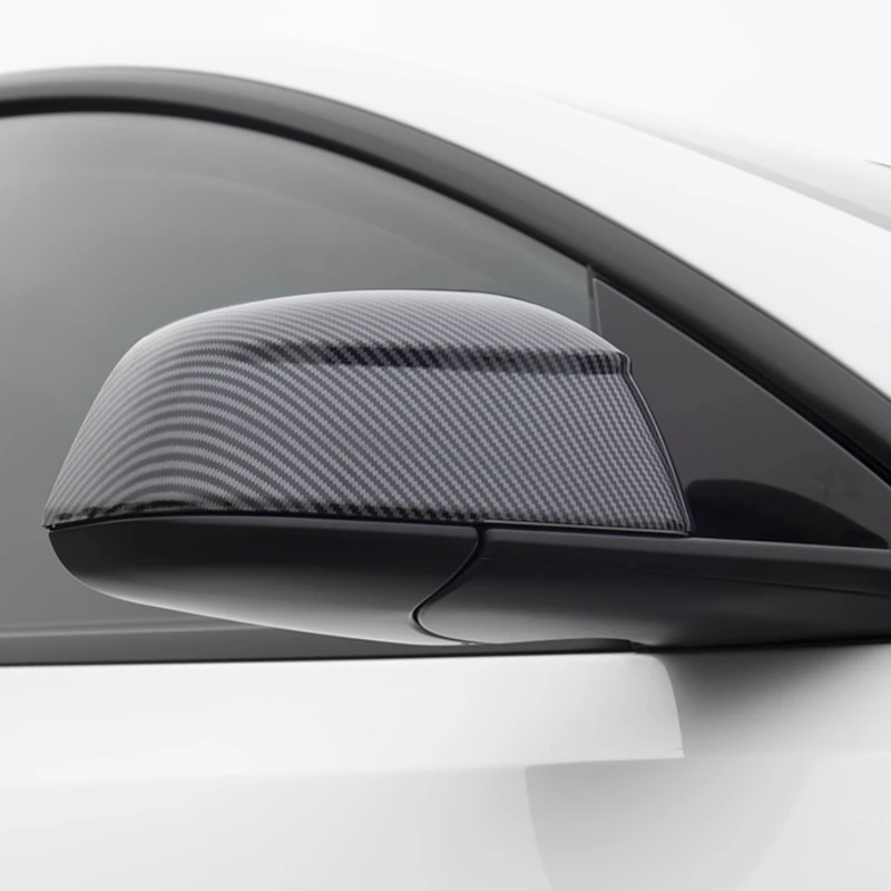 For Tesla Model Y/3 2017-2025 Highland Rearview Mirror Cover Rearview Mirror Protective Cover Accessories for Decoration Tools