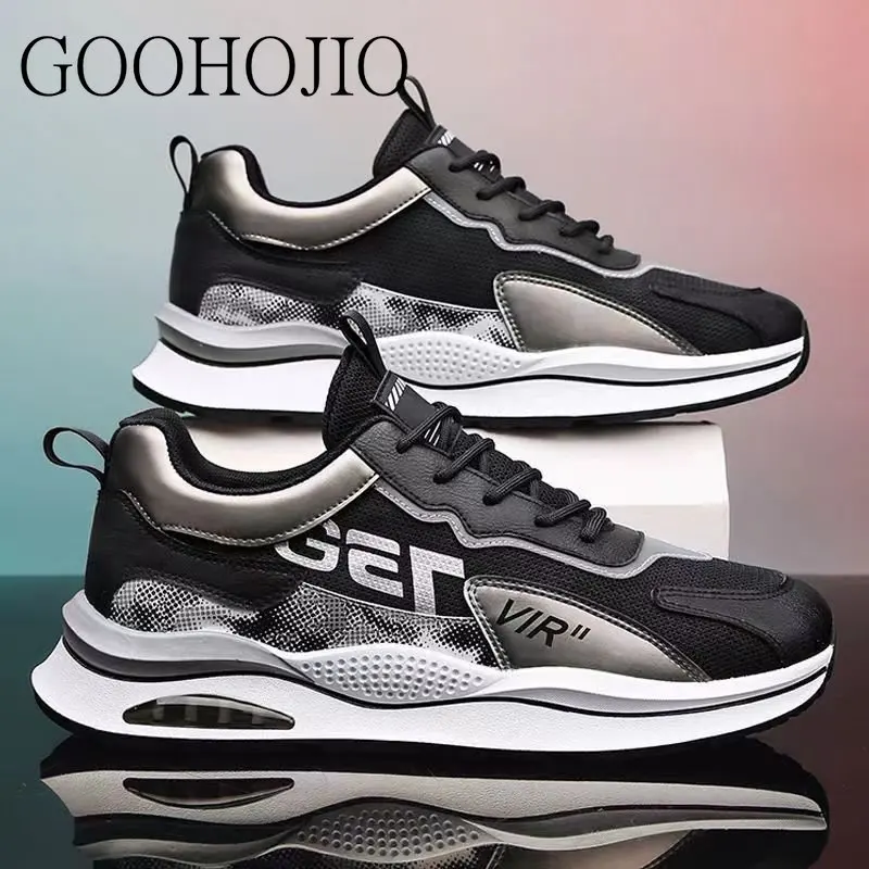 Men Casual Shoes Comfortable Breathable Male Shoes Mesh Air Cushion Ligh Soft Running Gym Men Shoes Sneakers Jogging Mixed Clors